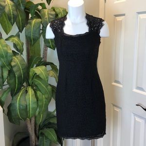 Adrianna Papell Lace Cocktail Dress
